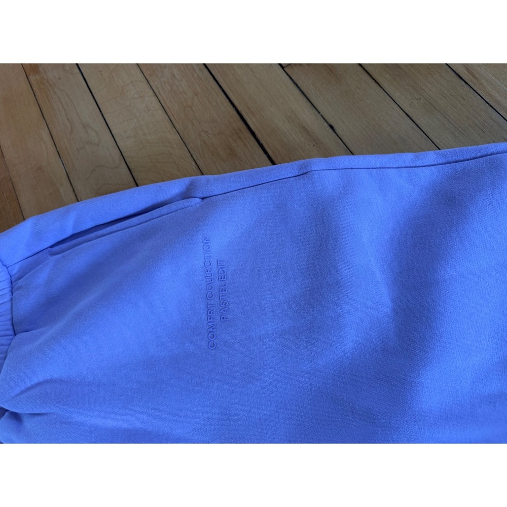 Comfrt lilac purple jogger sweatpants Comfort lounge cozy pastel women's pants - Picture 6 of 7
